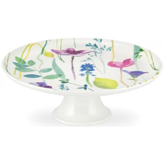 Portmeirion Water Garden Cake Stand 25 x 8.5cm