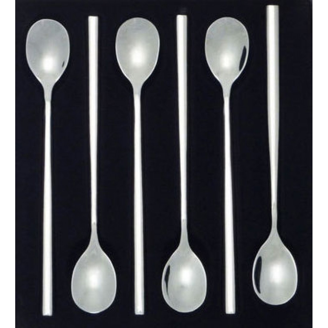 Stellar Rochester Polished Latte / Sundae Spoons Set of 6 (BL46)