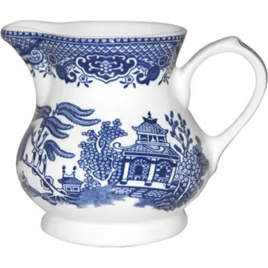 Churchill / Queen's Blue Willow Cream Jug