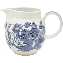 Churchill / Queen's Blue Willow Milk Jug