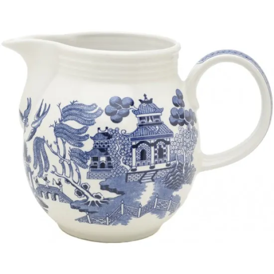 Churchill / Queen's Blue Willow Milk Jug