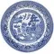 Churchill / Queen's Blue Willow Plates 17cm (Set of 6)