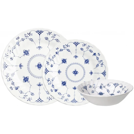 Churchill / Queen's Finlandia 12 Piece Dinner Set (with Cereal Bowls)