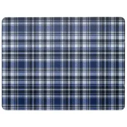 Denby Elements Checks Blue/Black Placemats (Set of 6)