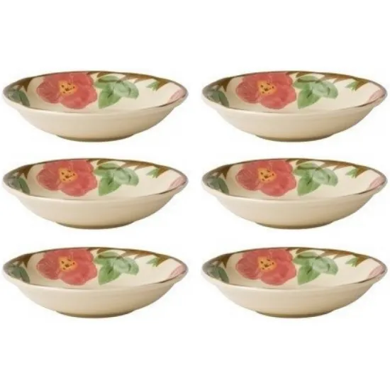 Franciscan Desert Rose Fruit Saucers 13cm (Set of 6) - Seconds