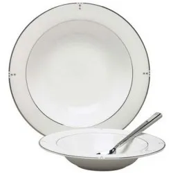 Elia Cubiq Rimmed Pasta Plate 27cm