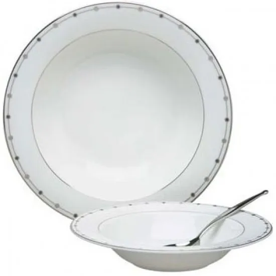 Elia Jester Rimmed Pasta Plate 27cm