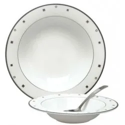 Elia Shadow Rimmed Pasta Plate 27cm