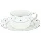 Elia Virtu Tea Cup Stacking & Saucer