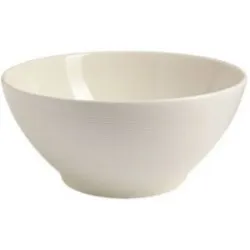 Fairmont & Main White Linen Cereal Bowl (15 x 7cm)