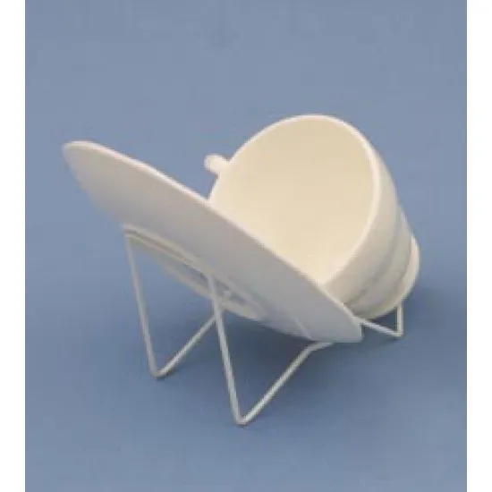 Wire Sitting Teacup & Saucer Stand