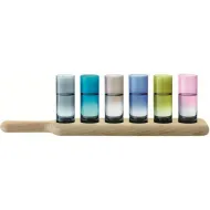 LSA Paddle Coloured Vodka & Oak Paddle Set 40cm (PX03)