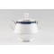 Noritake Marble Blue Covered Sugar 