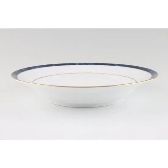 Noritake Marble Blue Soup Plate 23cm