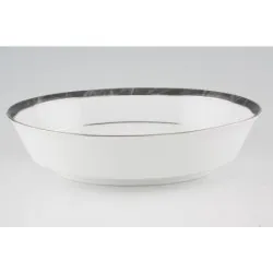 Noritake Marble Green Oval Open Vegetable Dish