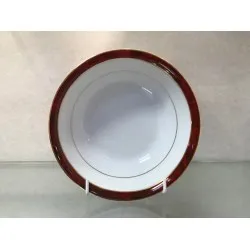 Noritake Marble Red Fruit Saucer