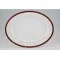 Noritake Marble Red Oval Platter 35cm