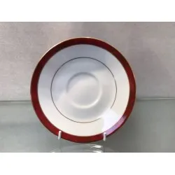 Noritake Marble Red Tea Saucer