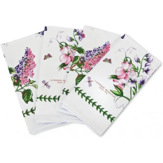 Portmeirion Botanic Garden Cotton Napkins 45 x 45cm (Set of 4)