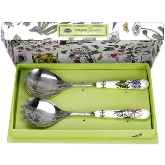 Portmeirion Botanic Garden Salad Servers (Boxed Pair)