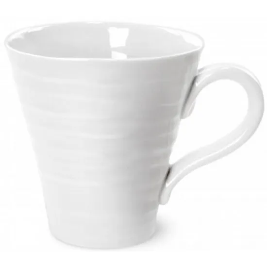 Portmeirion Sophie Conran Mugs White 0.35ltr (Box of 4)