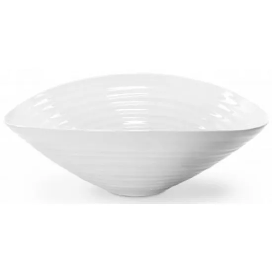 Portmeirion Sophie Conran Medium Salad Bowl White 28.5cm 