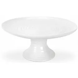 Portmeirion Sophie Conran Small Footed Cake Plate White