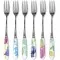 Portmeirion Water Garden Pastry Forks (Box of 6)