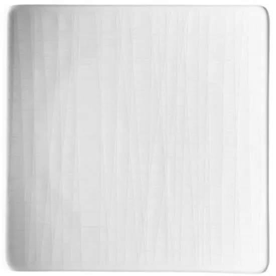 Rosenthal Mesh White Flat Square Plate 14cm (16174)