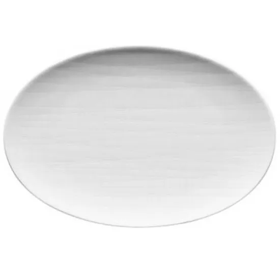 Rosenthal Mesh White Oval Platter 18cm (12718)