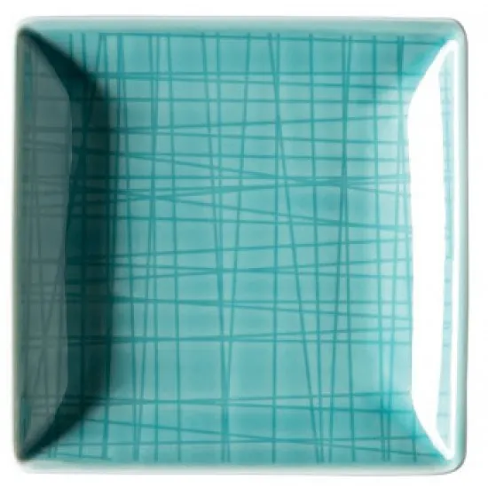 Rosenthal Mesh Aqua Square Bowl 10cm (15288)