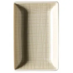 Rosenthal Mesh Cream Rectangular Bowl 10x7cm (15289)