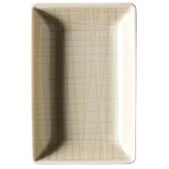 Rosenthal Mesh Cream Rectangular Bowl 10x7cm (15289)