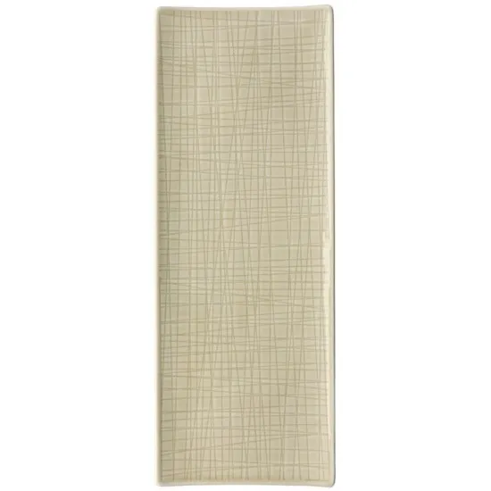 Rosenthal Mesh Cream Flat Rectangular Platter 34x13cm (12384)