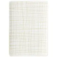 Rosenthal Mesh Line Cream Flat Rectangular Platter 18x13cm (12382)