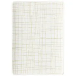 Rosenthal Mesh Line Cream Flat Rectangular Platter 18x13cm (12382)