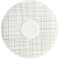 Rosenthal Mesh Line Walnut Saucer 4 Tall (14741)