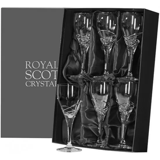 Royal Scot Skye Large Wine Glasses 23.5cm (Box of 6) NEW TALLER SHAPE