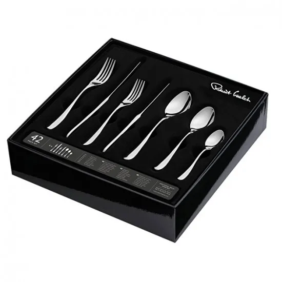 Robert Welch Arden 42 Piece Boxed Set + 2 FREE Serving Spoons
