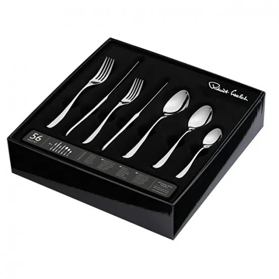 Robert Welch Arden 56 Piece Boxed Set + 2 FREE Serving Spoons