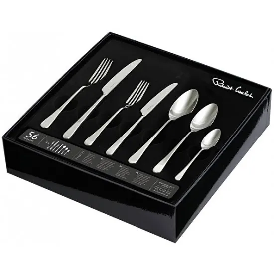 Robert Welch Iona 56 Piece Boxed Set + 2 FREE Serving Spoons