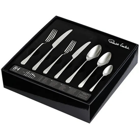 Robert Welch Iona 84 Piece Boxed Set + FREE 3 Piece Serving Set