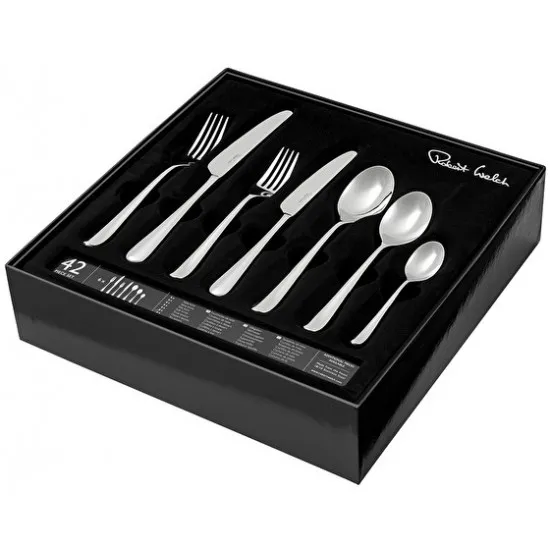 Robert Welch Kingham 42 Piece Boxed Set + 2 FREE Serving Spoons