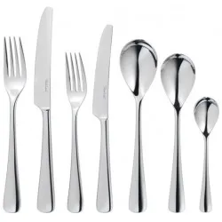 Robert Welch Malvern 56 Piece Boxed Set + 2 FREE Serving Spoons