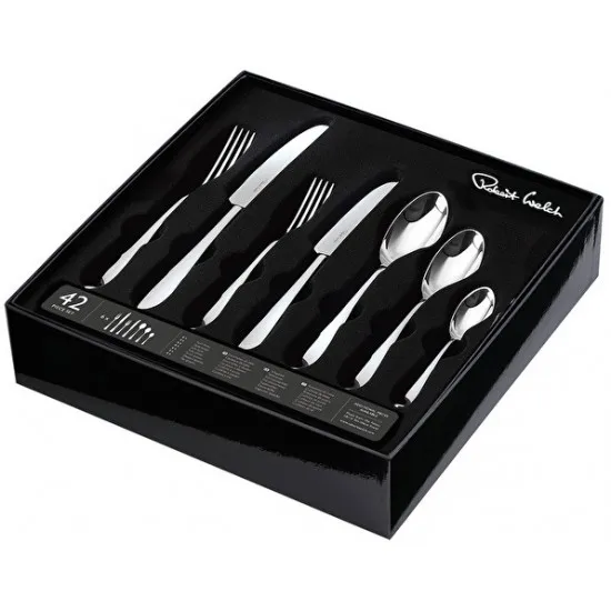 Robert Welch Norton 42 Piece Boxed Set + 2 FREE Serving Spoons