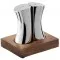 Robert Welch Drift (Rushan) Salt & Pepper Set with Walnut Base