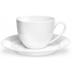 Royal Worcester Serendipity Teacups & Saucers 0.22ltr (Set of 4)