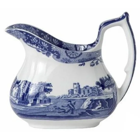 Spode Blue Italian Cream Jug 0.25ltr 