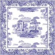 Spode Blue Italian Cotton Napkins 45x45cm (Set of 4)