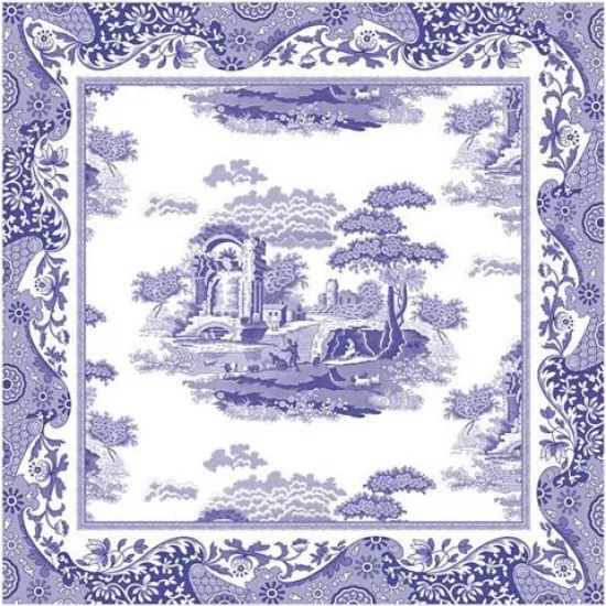 Spode Blue Italian Cotton Napkins 45x45cm (Set of 4)
